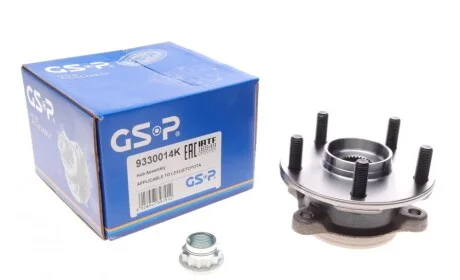 Підшипник маточини (передньої) Toyota Auris 06-12/Avensis 08-18/RAV 4 05-18(+ABS) GSP 9330014K