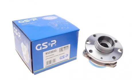 Підшипник маточини (передньої) Opel Astra G 98-09 (+ABS) GSP 9333033