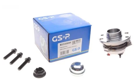 Підшипник маточини (передньої) Opel Astra 04-14(+ABS) GSP 9333069K