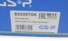 Підшипник маточини (передньої) Opel Astra H/Zafira 04-14 (+ABS) GSP 9333070K (фото 9)