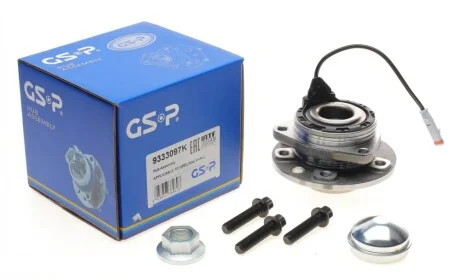 Підшипник маточини (передньої) Opel Astra H/Zafira B 05-14 (+ABS) GSP 9333097K