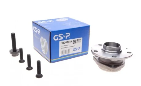 Подшипник ступицы (передней) VW Caddy 03-15/Golf 03-/Skoda Octavia 04-13/Kodiaq 16- (+ABS) GSP 9336004K
