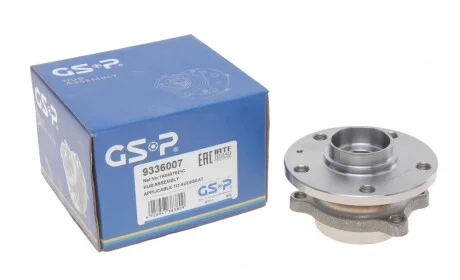 Подшипник ступицы (передней) VW Caddy III/Golf V 03- (4 болты) GSP 9336007