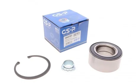 Підшипник маточини (задньої) MB E-class (W124/W210) 86-03 (45x84x39)(к-кт) GSP GK0757