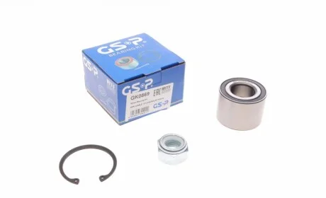 Подшипник ступицы (задней) Renault Megane 99-03/Clio 98-/Modus 04- (25x52x37)(к-кт) GSP GK0869