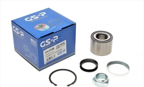 Подшипник ступицы (задней) Citroen Saxo/Xsara/Peugeot 106/206/306 96- (к-кт) GSP GK3556
