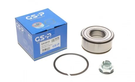 Підшипник маточини (передньої) Renault Kangoo 02-/Clio 2.0 00-09 (4x4) (40x84x38)(к-кт) GSP GK3615