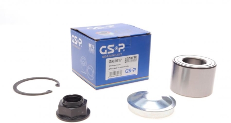 Подшипник ступицы (комплект) GSP GK3617