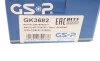 Підшипник маточини (задньої) BMW 1 (E81/E82/E88/3 (E90/E91/E92) 04-13 (+ABS) GSP GK3682 (фото 5)