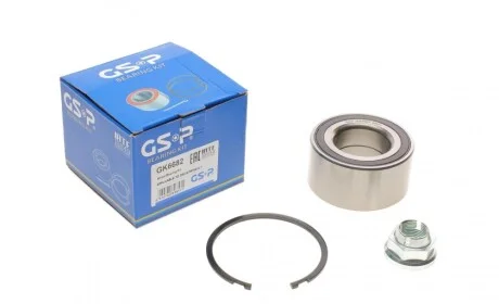 Подшипник ступицы (передней) Renault Megane III/Fluence 08- (42x80x39) (+ABS) GSP GK6682