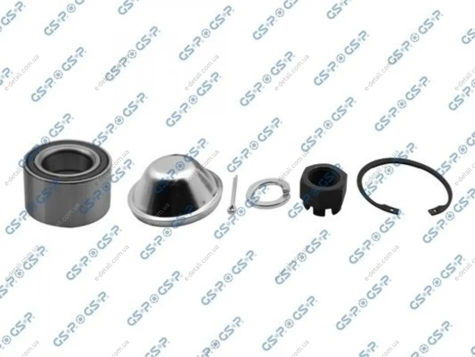 Подшипник ступицы (передней) Citroen C-ZERO/Peugeot ION 09- (35x64x37) (+ABS) GSP GKX0083 (фото 1)