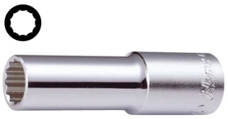 Насадка 1/2" 12-зубчаста HANS 4302M24