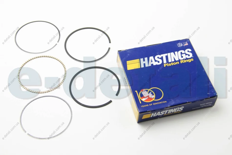 Кольца поршневые GOLF/PASSAT/T5 2.0 88-15 (82,5mm/STD) HASTINGS PISTON RING 2C4639S (фото 1)