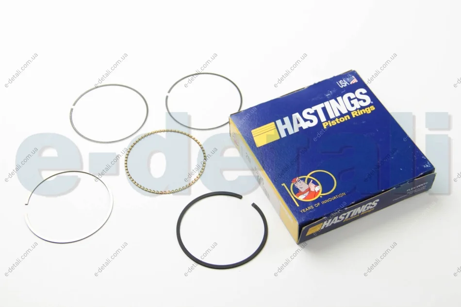 Кольца поршневые ASTRA G/CORSA B/C 1.0-1.2 96- (72,5/STD) (нерж. сталь/азот).) HASTINGS PISTON RING 2N5675 (фото 1)