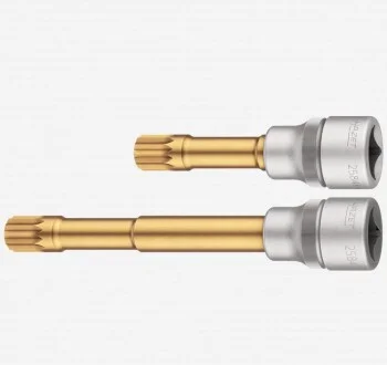 Набор головок 1/2" со вставками XZN 2 ед. HAZET 2584-12/2