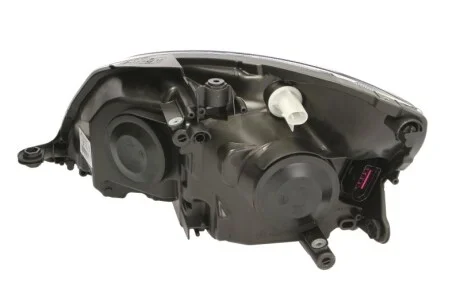 Фара основная, прав, черн, H7 SKODA FABIA II HELLA 1EL010417501
