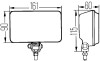 Протитуманна фара передня HELLA 1NB005860201 (фото 3)