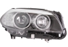 BMW фара основна Bi-Xenon з мотором,без газоразр.лампи,без предвкл.приладу,D1S/H7 з денний.світлом прав.5 F10 10- HELLA 1ZS 010 131-621 (фото 1)