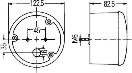 Задний фонарь HELLA 2BN964169057