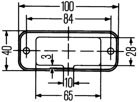 Елемент освітлення HELLA 2PF009514001