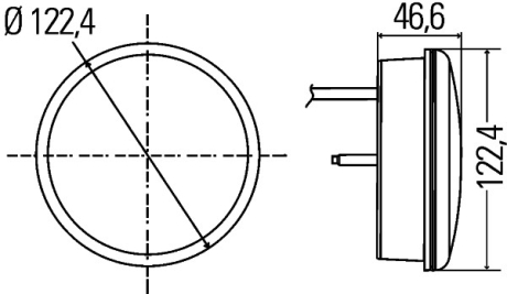 Задний фонарь HELLA 2SD344200001