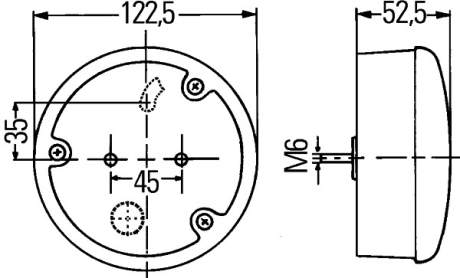 Задний фонарь HELLA 2SD964169421