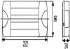 Задний фонарь HELLA 2SD980613211 (фото 2)