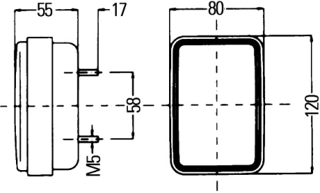 Задний фонарь HELLA 2SD997131051