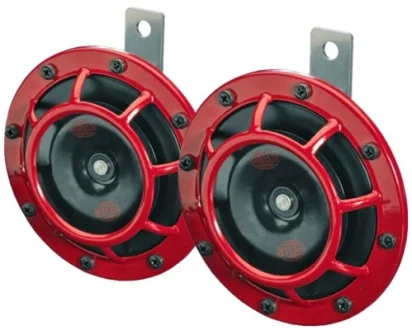 Сигнал звуковий Hella Super Tone B133 (комплект) червоний HELLA 3AG003399801