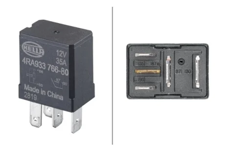 Реле, робочий струм HELLA 4RA933766801