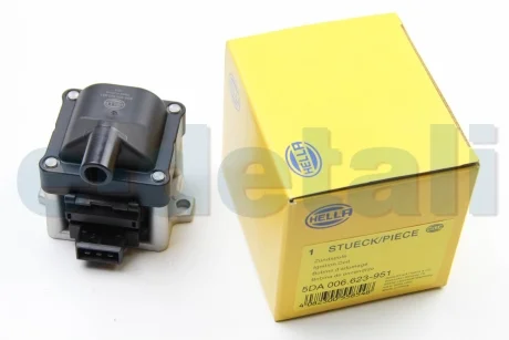 Катушка воспаления A80/Caddy/Golf/Passat 1.0-2.5 85-10 HELLA 5DA006623-951