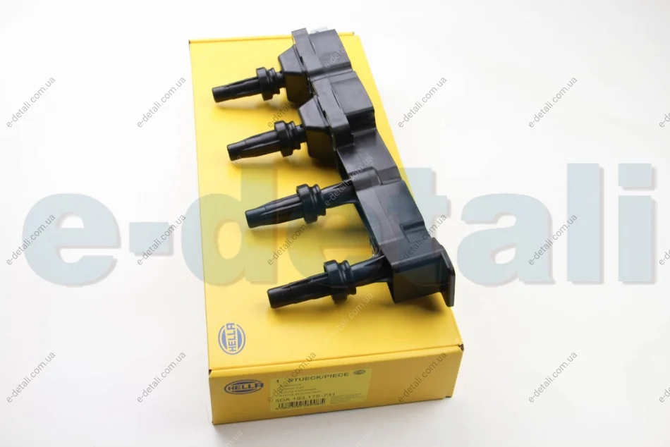 Катушка воспаления CITROEN (BERLINGO/C2-C4/XSARA)/PEUGEOT(206/307/1007/PARTNER) 1.6 16V 00- HELLA 5DA193175-731 (фото 1)