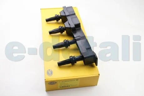 Котушка запалення CITROEN (BERLINGO/C2-C4/XSARA)/PEUGEOT(206/307/1007/PARTNER) 1.6 16V 00- HELLA 5DA193175-731