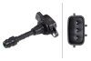 NISSAN Котушка запалювання Micra, Note 1.0/1.4 03- HELLA 5DA 358 057-381 (фото 1)
