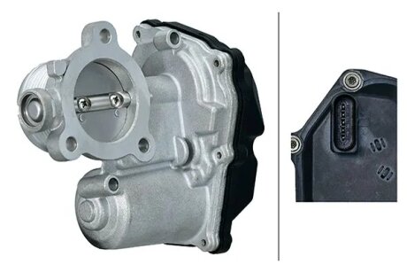 AUDI Клапан системи рециркуляції ВГ A3 1.6 TDI 12-, Q3 18-, SKODA, VW HELLA 6NU 014 864-991