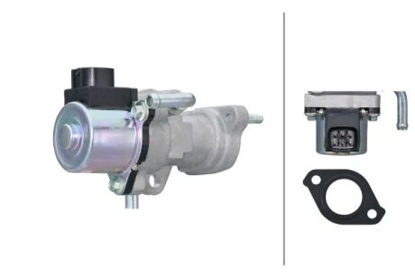 TOYOTA Клапан системи рециркуляції ВГ (EGR) AURIS 1.4 D-4D 07-, COROLLA 1.4 D 04-, YARIS 1.4 D-4D 05-, MINI HELLA 6NU 014 865-691