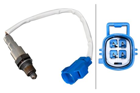 LAND ROVER Кисневий датчик (лямбда-зонд) DISCOVERY V 3.0 16-, RANGE ROVER IV 3.0 13-, 5.0 17-, RANGE ROVER SPORT II HELLA 6PA 358 221-171