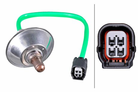 HONDA Кисневий датчик (лямбда зонд) CITY V, CIVIC VIII, CIVIC IX, JAZZ III 08- HELLA 6PA 358 221-721