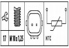 Датчик температуры ACCORD 03-08/CIVIC 01-/CR-V 01- 1.4-2.4 (черный) HELLA 6PT009309-421 (фото 1)