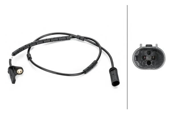 BMW датчик ABS задн. 1 (F20) 116 d 15-19, 1 (F20) 118 i 15-, 2 Кабріолет (F23) 218 i 15- HELLA 6PU 012 806-431 (фото 1)