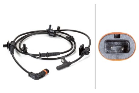 JEEP Датчик ABS задн. лів. COMMANDER 3.0 05-, CHRYSLER HELLA 6PU 230 040-261