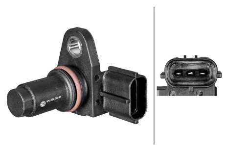 LAND ROVER Датчик положення кулачкового вала DISCOVERY IV 3.0 09-, RANGE ROVER IV 3.0 13-, RANGE ROVER SPORT II 3.0, 5.0 13-, JAGUAR, POLESTAR, VOLVO HELLA 6PU 358 380-691