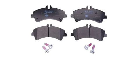Тормозные колодки дисковые комплект; задн. HELLA 8DB355005541