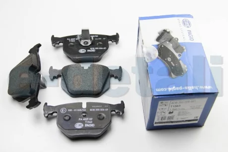 Гальмівні колодки зад. BMW 3 (E46)/ RANGE ROVER III (L322); X3 (E83) 97-12 HELLA 8DB355006-691
