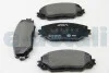 Тормозные колодки пер. Toyota RAV4 06- (139,1x56x17,5) HELLA 8DB355006-861 (фото 2)