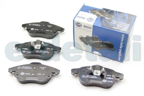 Тормозные колодки пер. Vectra C 02- HELLA 8DB355009-311
