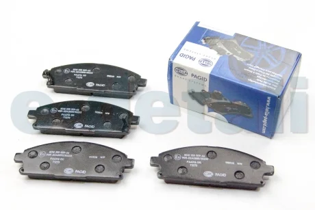 NISSAN Колодки гальмівні передн. Pathfinder II, X-Trail 97- HELLA 8DB 355 009-661