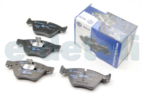 Тормозные колодки пер. BMW 3(E90)/1(E81) 04-13 (ATE) (154,8x63,6x20) HELLA 8DB355011-321
