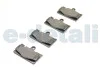 Гальмівні колодки зад. Lexus LS 00-06 HELLA 8DB355011-661 (фото 2)