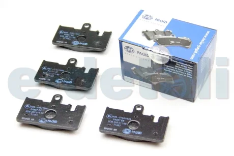 Тормозные колодки зад. Lexus LS 00-06 HELLA 8DB355011-661